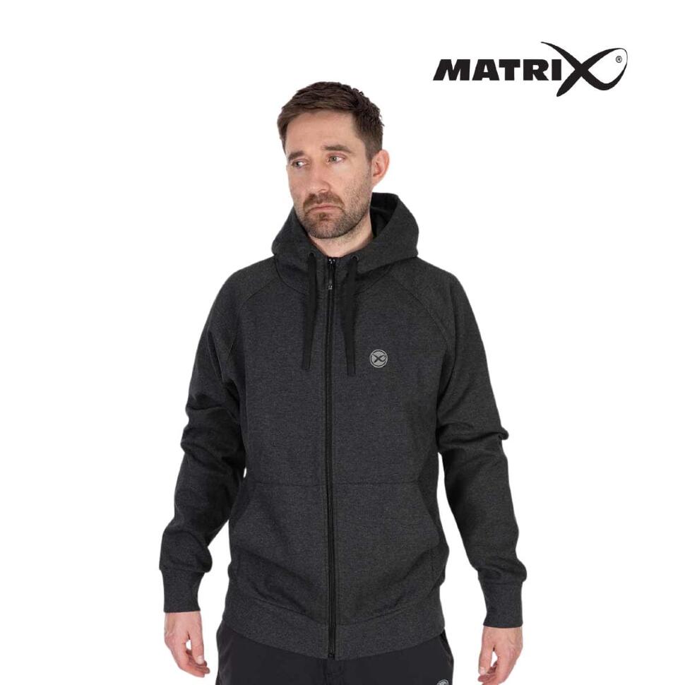 Толстовка на молнии Matrix Charcoal Marl