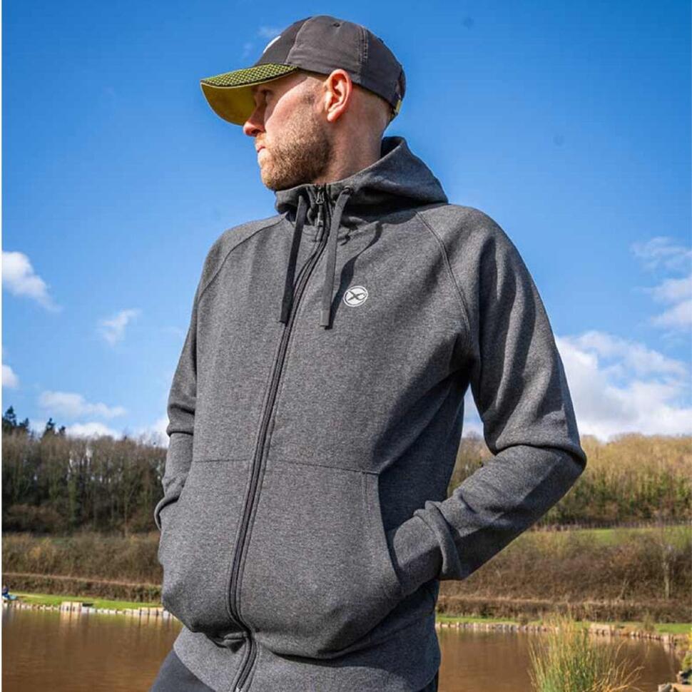 Толстовка на молнии Matrix Charcoal Marl