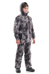 Детский зимний костюм Снеговик 2020 (алова, изморозь) МАУГЛИ