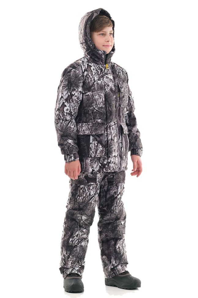 Детский зимний костюм Снеговик 2020 (алова, изморозь) МАУГЛИ