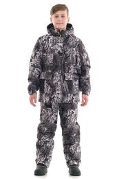 Детский зимний костюм Снеговик 2020 (алова, изморозь) МАУГЛИ
