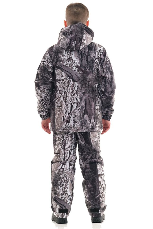 Детский зимний костюм Снеговик 2020 (алова, изморозь) МАУГЛИ