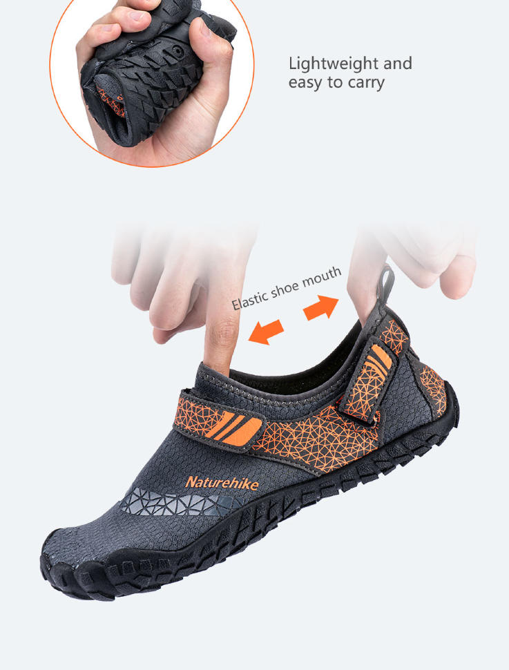 Пляжная обувь Naturehike Silicone Anti-slip Wading Shoes