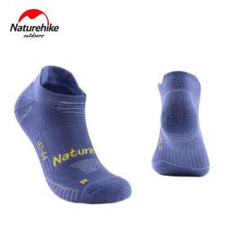 Носки лодочки Naturehike Trainer Socks Men's black gray blue NH17A015-M