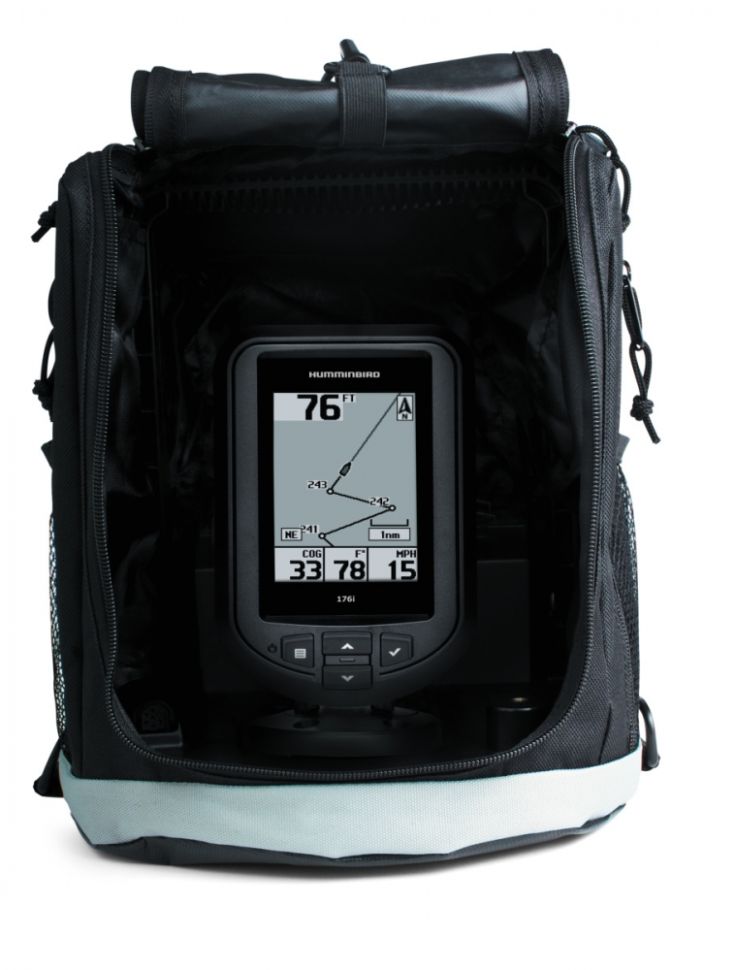 Эхолот Humminbird PiranhaMAX 176xiPT Экран 4", 16 уров. серой шкалы. Сонар: двух-лучевой, 240*160