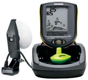 Эхолот Humminbird PiranhaMAX230 Экран 4", 8 уров. серой шкалы. Сонар: двух-лучевой+датчик Smartcast