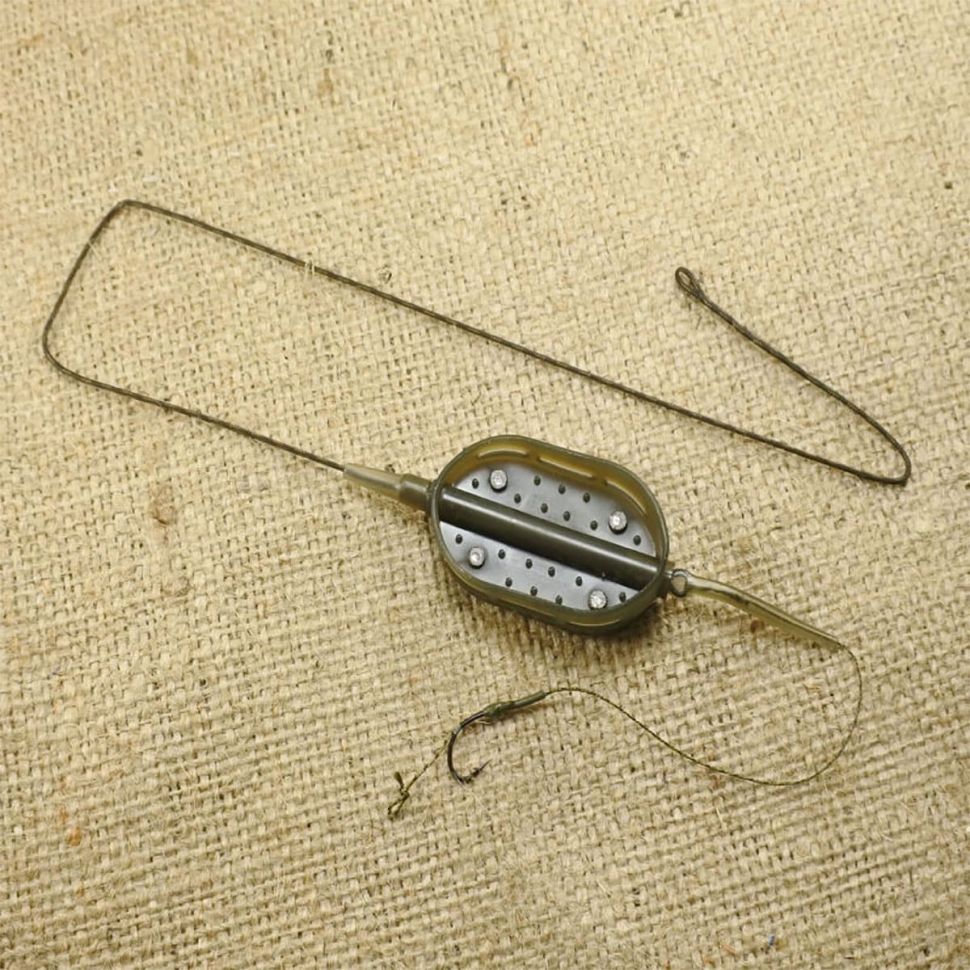Оснастка карповая ORANGE №43 Boat Flat Method Leadcore, для бойла