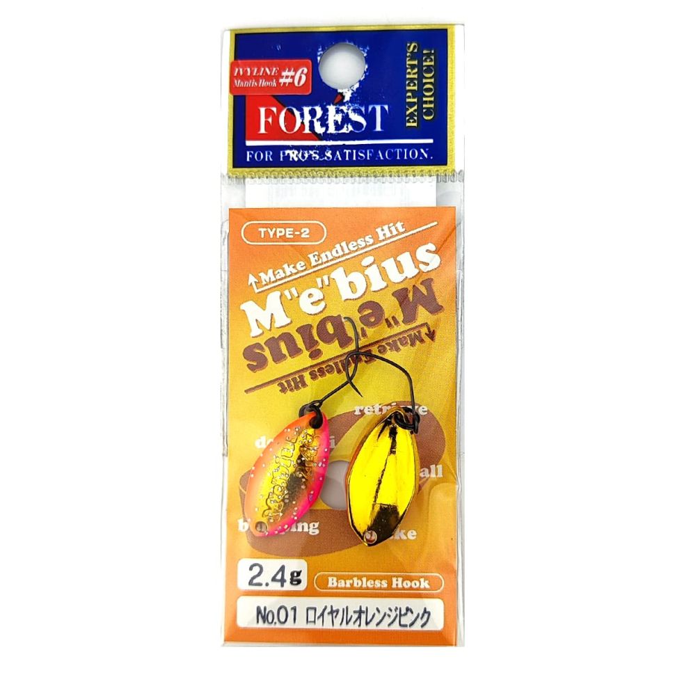 Блесна форелевая Forest Mebius 2.4g