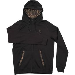 Толстовка Fox LW Black/Camo Print Zip Hoody