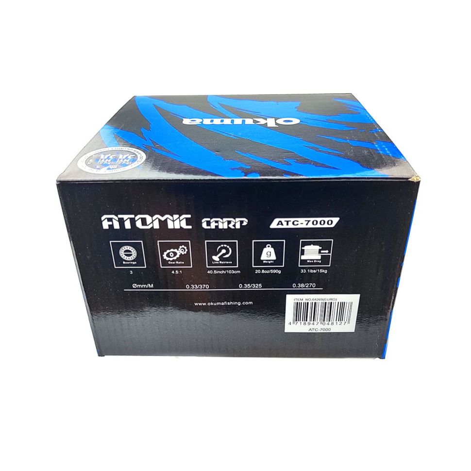 Катушка карповая Okuma Atomic Carp ATC-7000