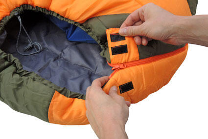 Спальный мешок Mansy Big (190+40)х85/55 см, comfort -5С, extreme -20С