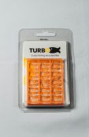 Стопора "Turbo" Barbed boilie stops / 2 шт / Оранжевый