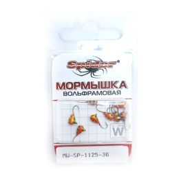 Мормышка W Spider Капля с ушком крашенная 2,5 мм