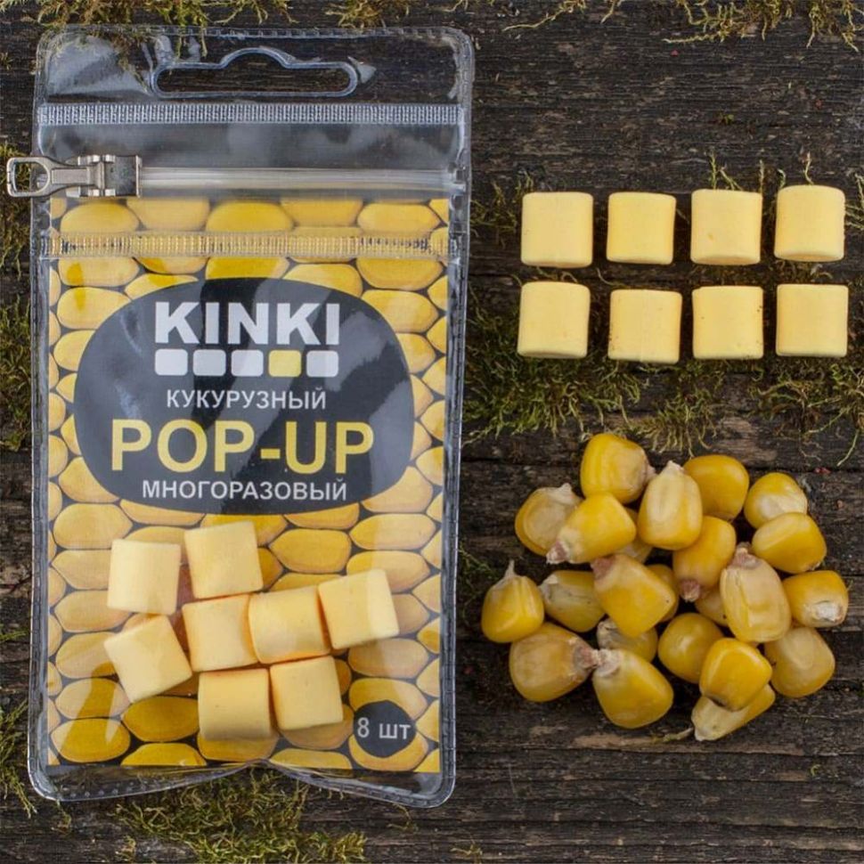 Приманка рыболовная Kinki Baits Кукурузный Pop Up
