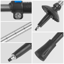 Телескопические треккинговые палки 62-135 cm, Naturehike ST01, 3 части, NH17D001-Z