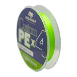 Плетеный шнур Aydahar Custom PE X4 Light Green 100m