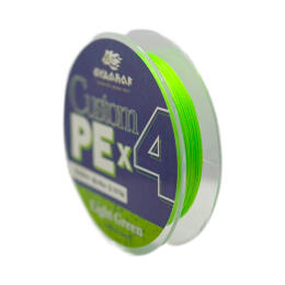 Плетеный шнур Aydahar Custom PE X4 Light Green 100m