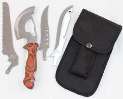 Набор туристический "СЛЕДОПЫТ", пила, топор, нож, в чехле
