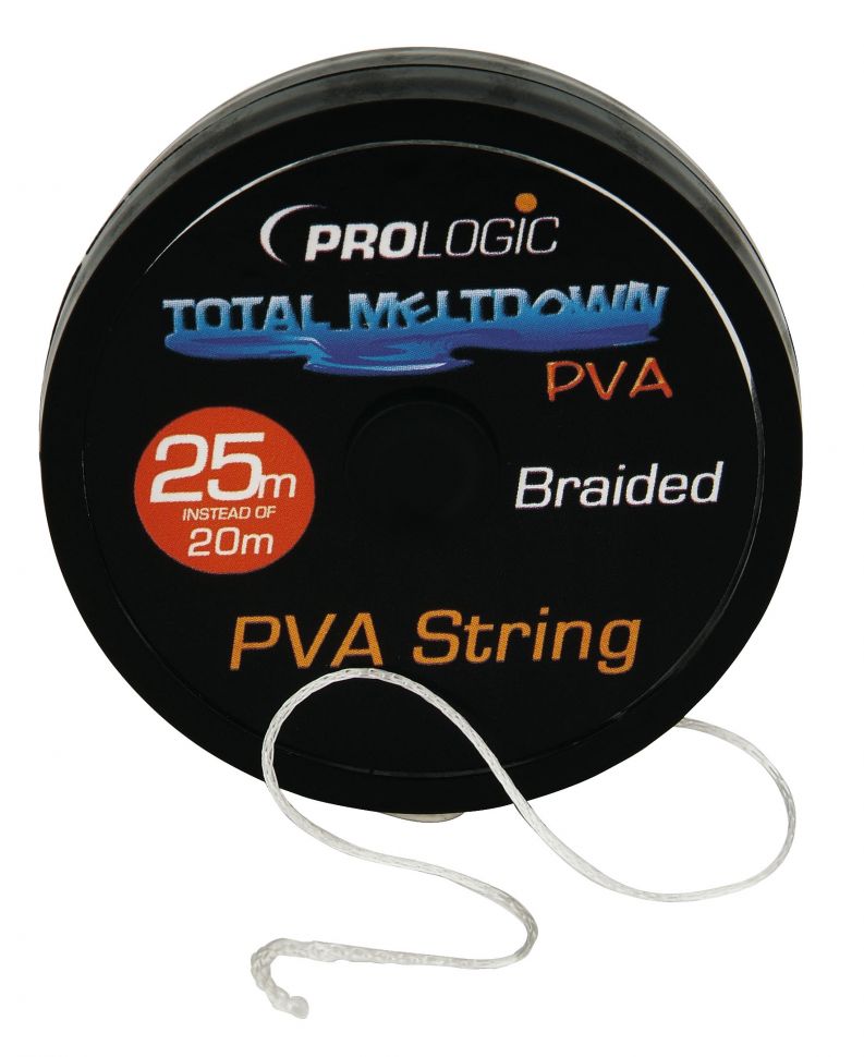 Водорастворимая нить плетенная Prologic PVA String 1cm - 25m