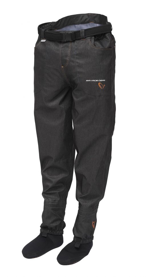 Вейдерсы Savage Gear Denim Waist Waders w/Stocking Foot