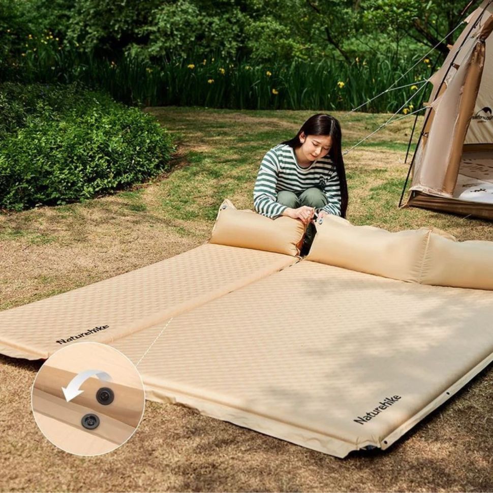 Самонадувающийся коврик Naturehike Double D-01 CNK2300DZ014
