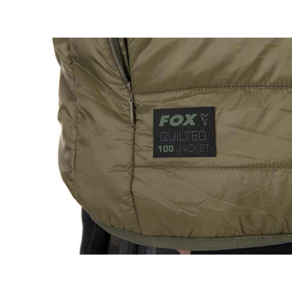 Стеганая куртка FOX Quilted 100 Jacket - Olive