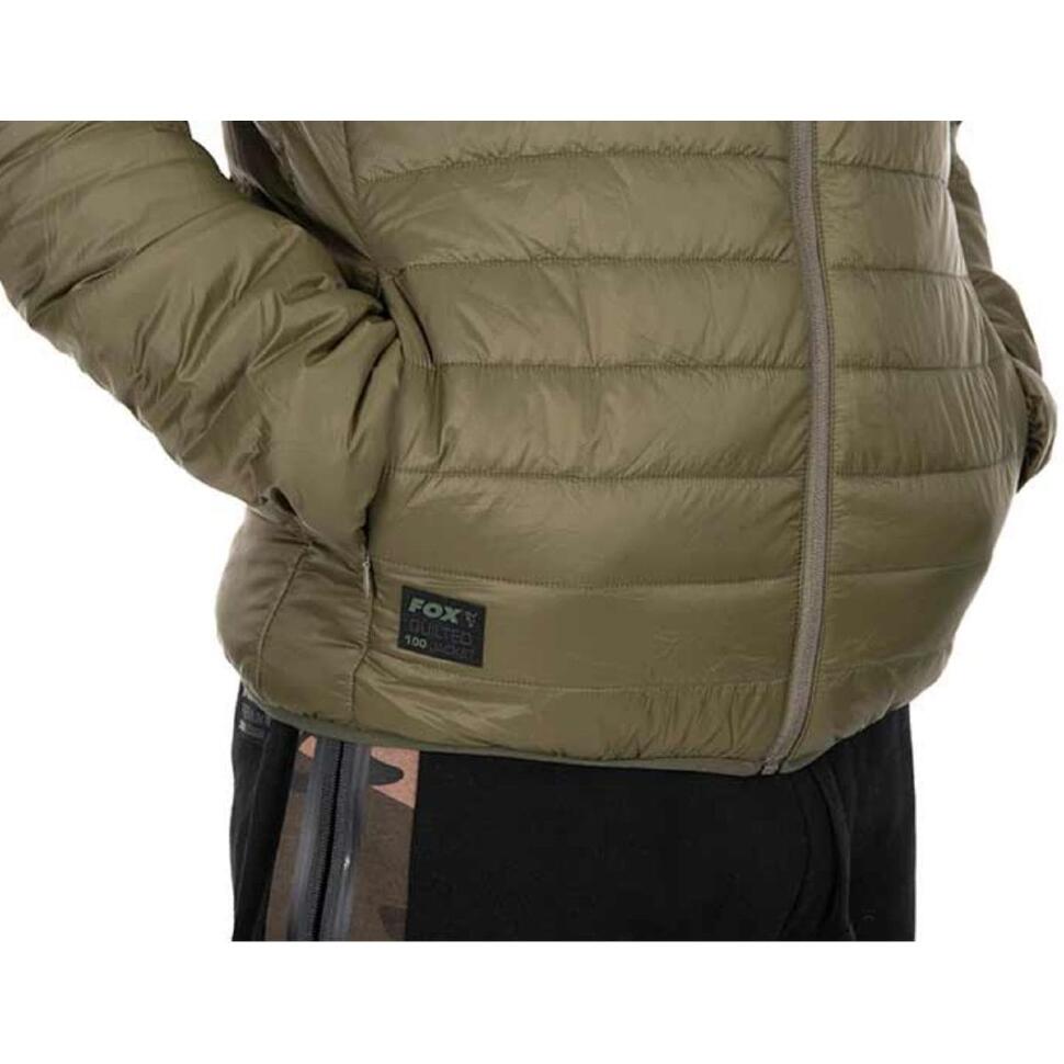 Стеганая куртка FOX Quilted 100 Jacket - Olive