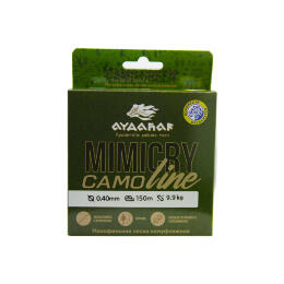 Леска монофильная Aydahar 3D Nylon Normal Quality 150m Camo green