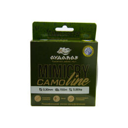 Леска монофильная Aydahar 3D Nylon Normal Quality 150m Camo green