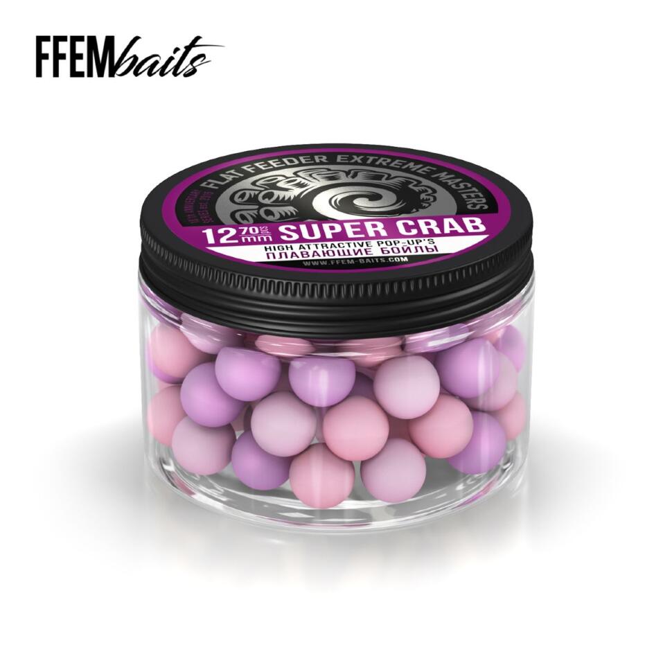 Бойлы плавающие FFEM Pop-Up 12mm