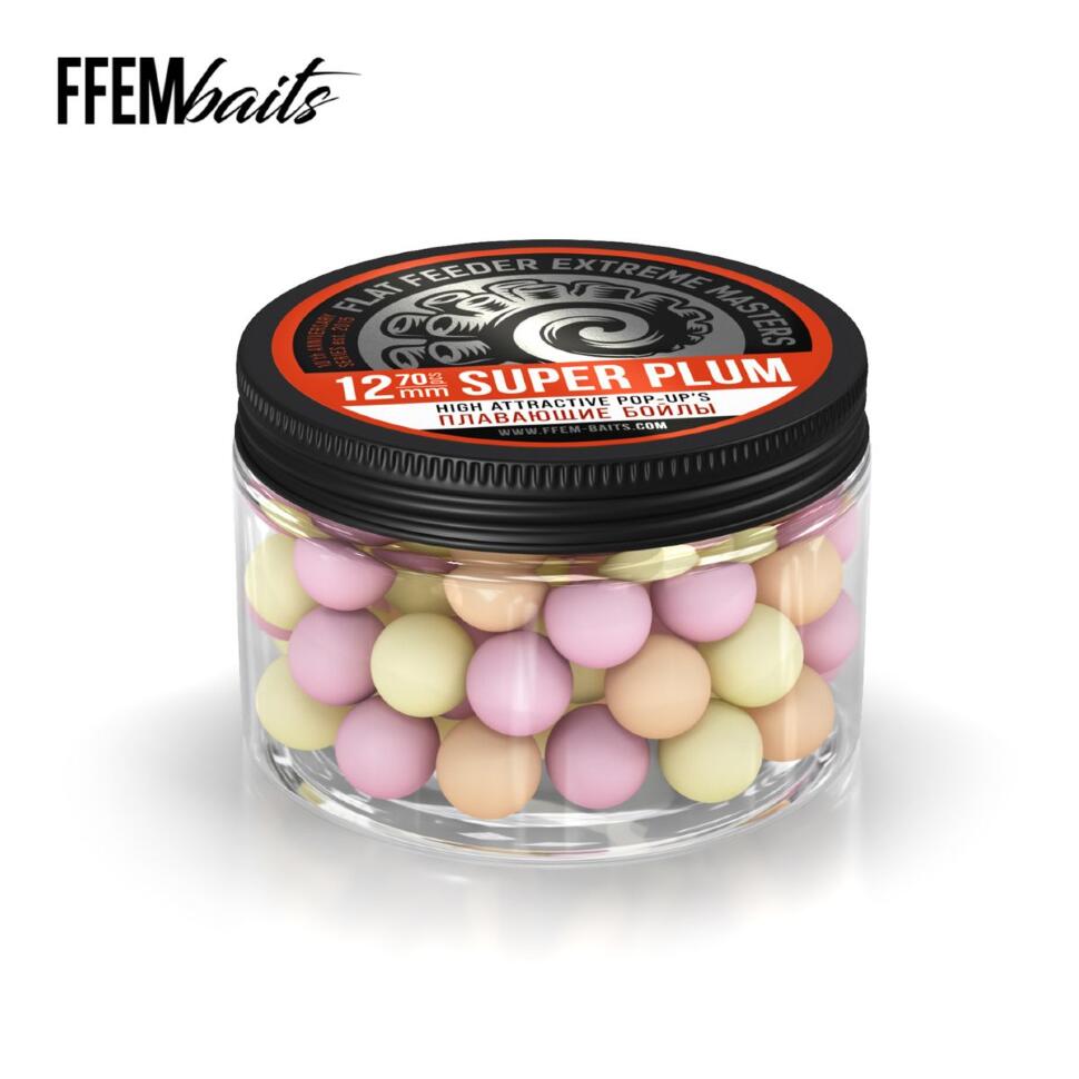 Бойлы плавающие FFEM Pop-Up 12mm