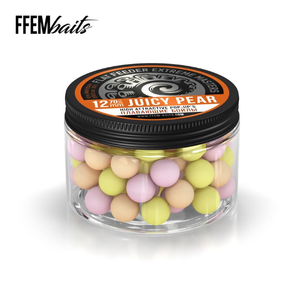 Бойлы плавающие FFEM Pop-Up 12mm