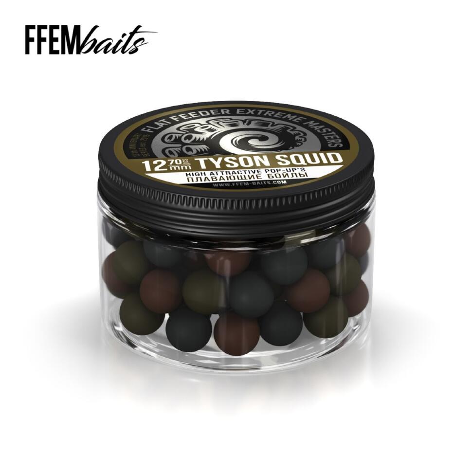 Бойлы плавающие FFEM Pop-Up 12mm