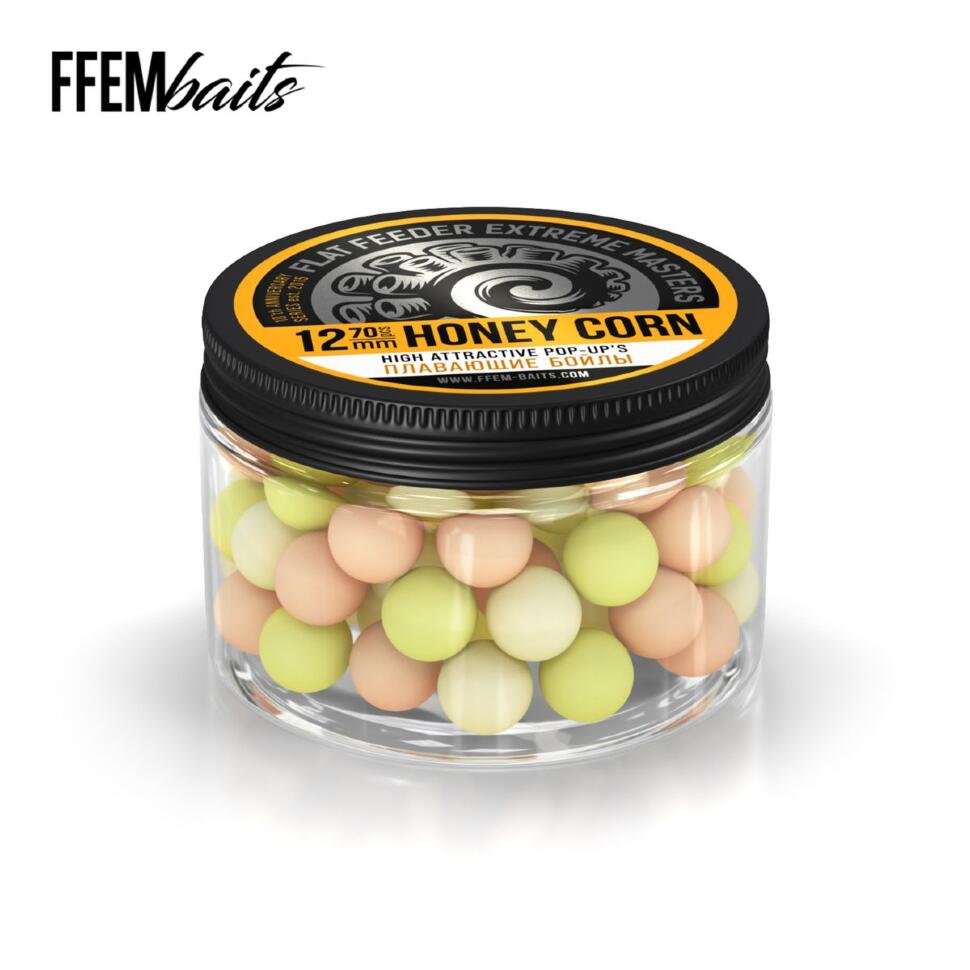 Бойлы плавающие FFEM Pop-Up 12mm