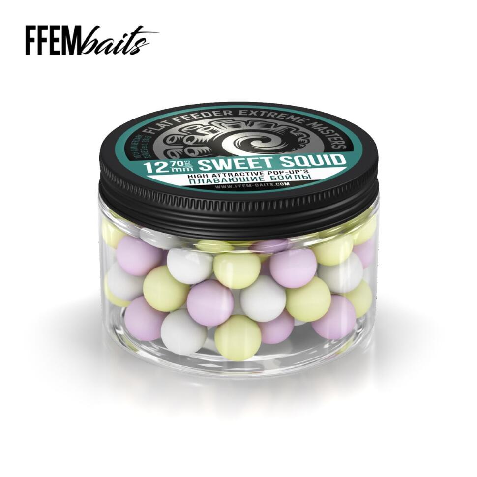 Бойлы плавающие FFEM Pop-Up 12mm