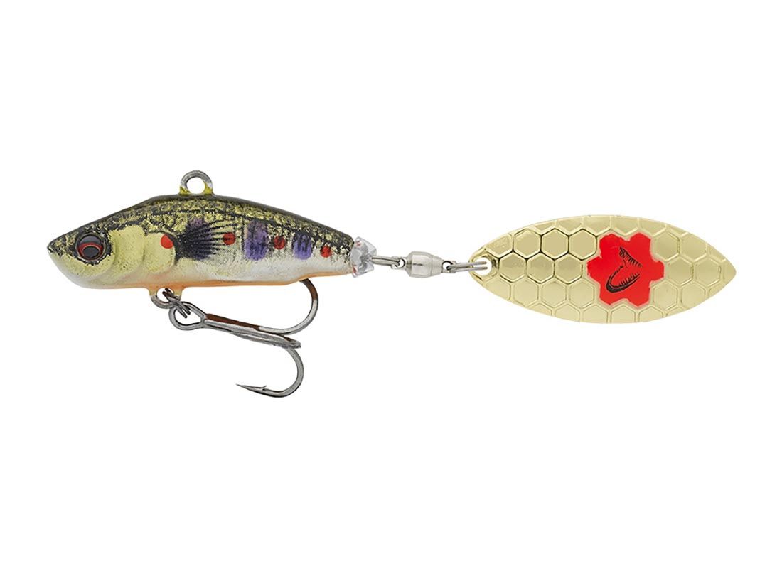 Тейл-спиннер Savage Gear 3D Sticklebait Tailspin 7.3cm