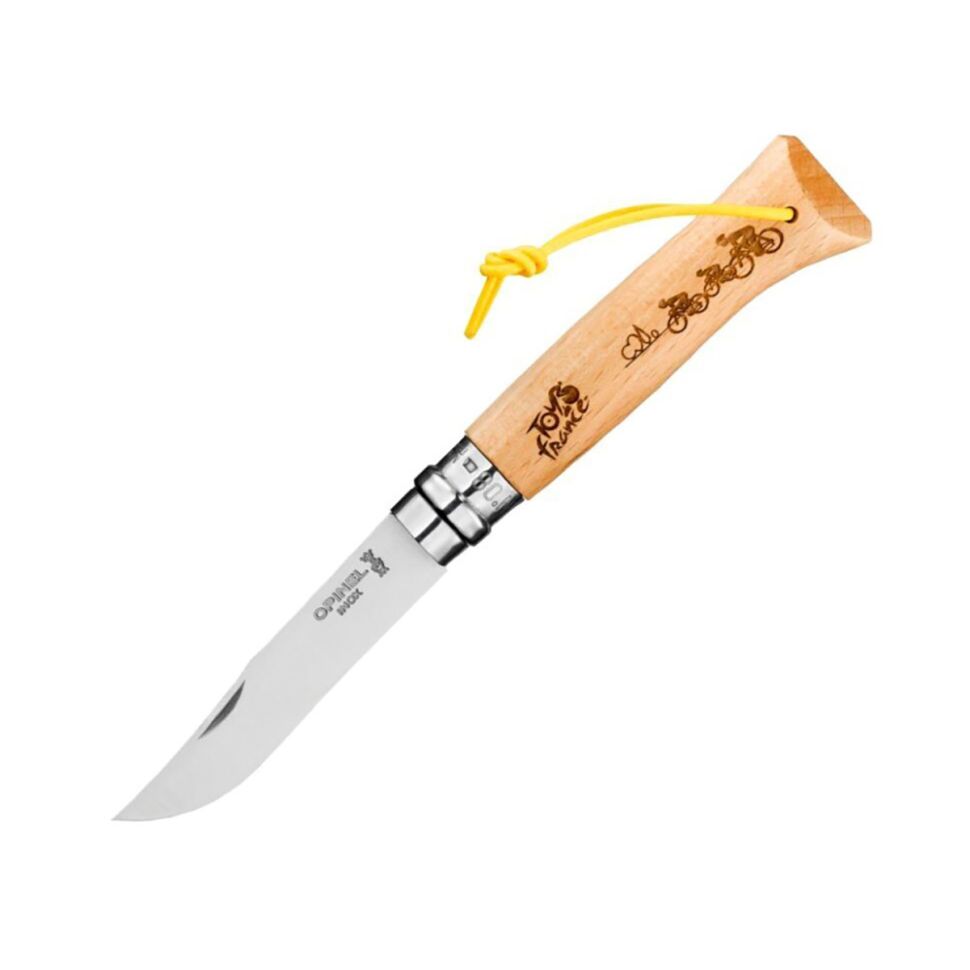 Нож Opinel №8 VRI Tour de France 2020 Engraved