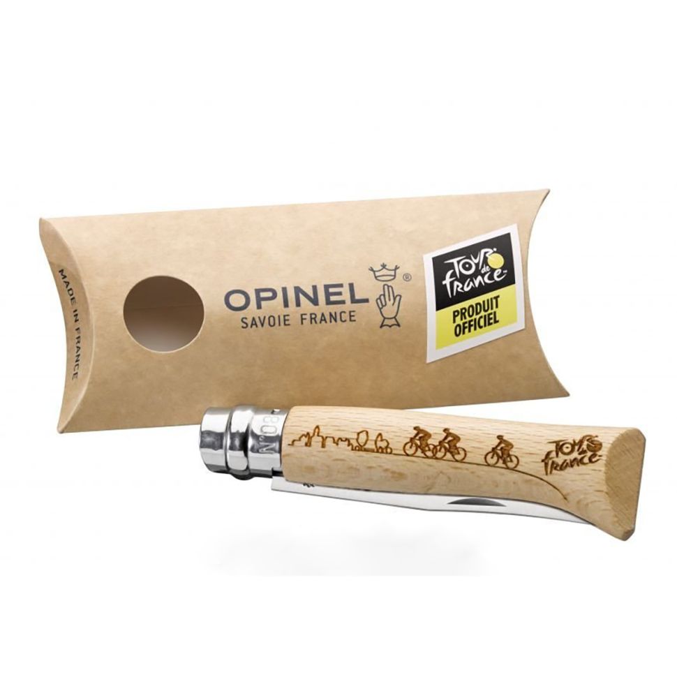 Нож Opinel №8 VRI Tour de France 2020 Engraved