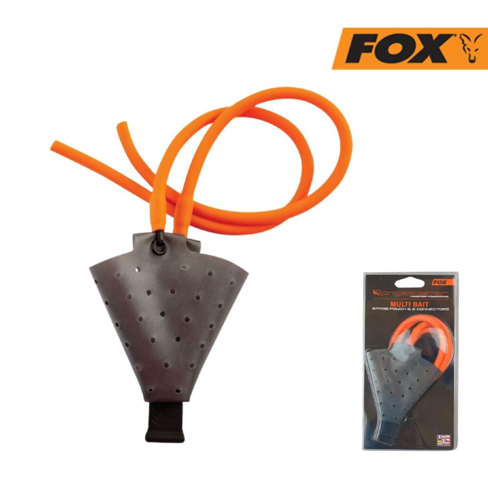 Запасная резина FOX Rangemaster Multi Bait Spare Pouch & 2 Connectors