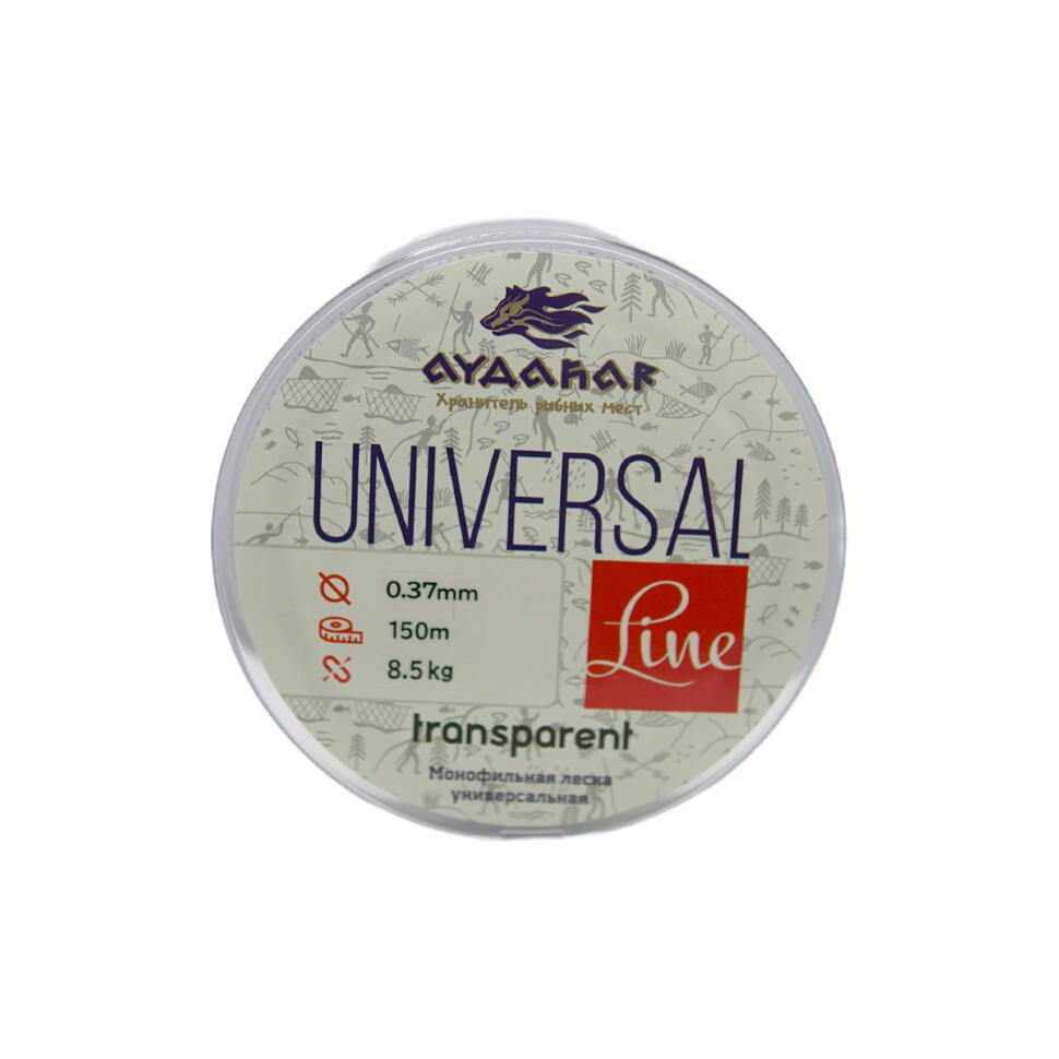 Леска монофильная Aydahar 3D Nylon Normal Quality 150m Clear Universal Line