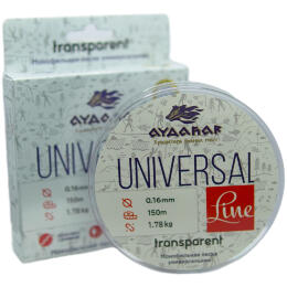 Леска монофильная Aydahar 3D Nylon Normal Quality 150m Clear Universal Line