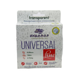 Леска монофильная Aydahar 3D Nylon Normal Quality 150m Clear Universal Line