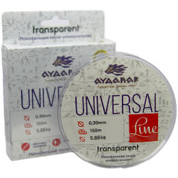 Леска монофильная Aydahar 3D Nylon Normal Quality 150m Clear Universal Line