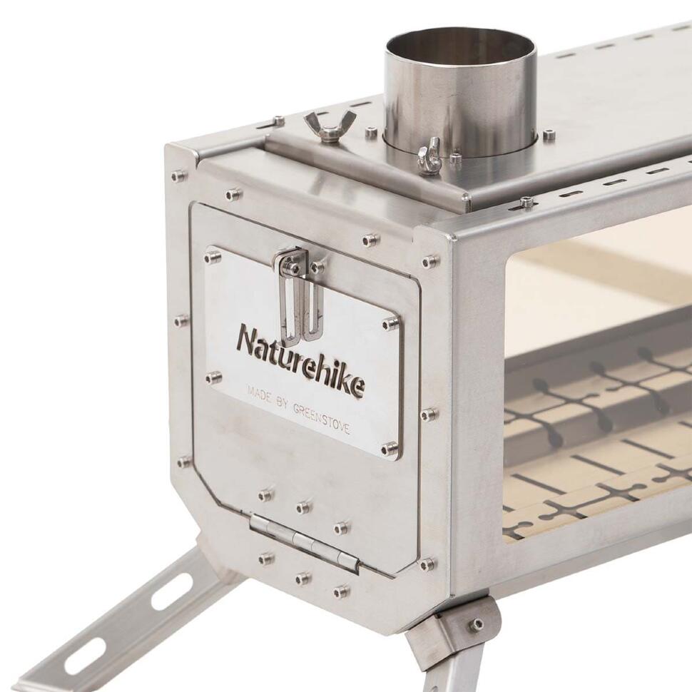 Печь дровяная туристическая Naturehike Tabletop Wood Stove NH21SK004