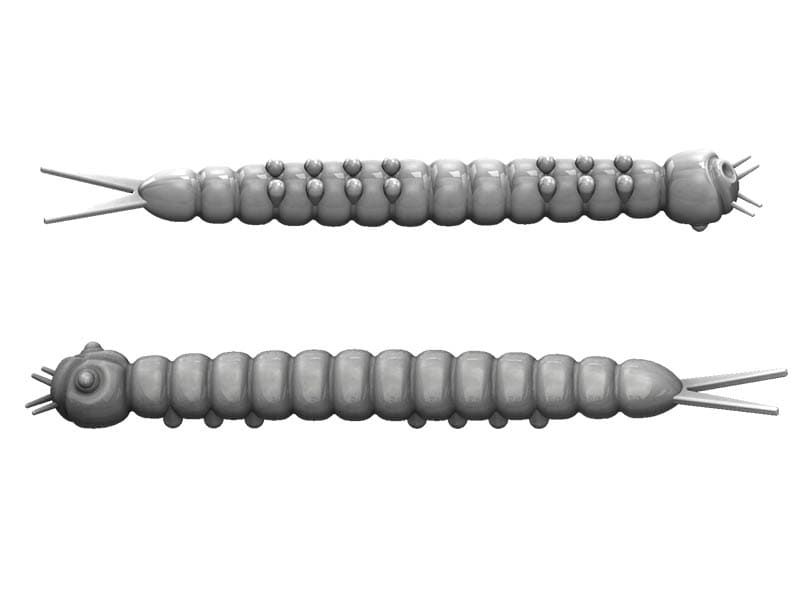 Приманка Libra Lures Slight Worm 38