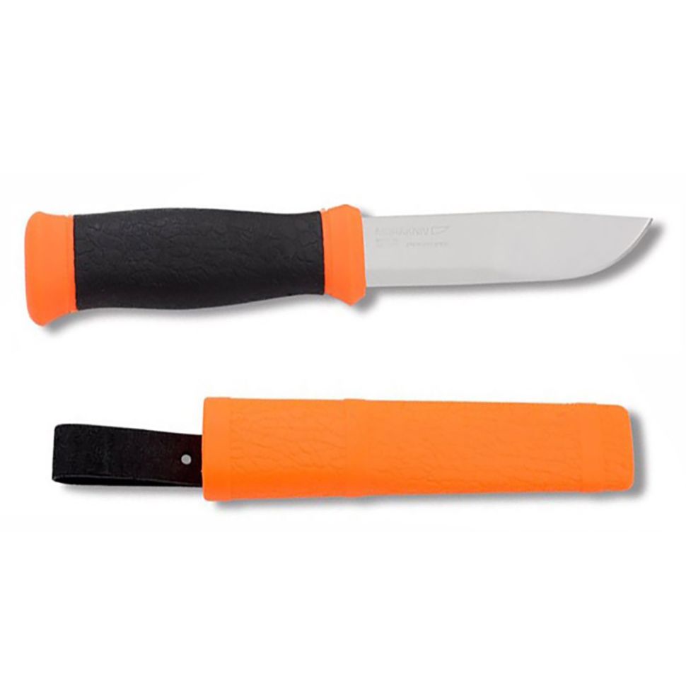 Нож Morakniv 2000 SS Hi-Vis Orange SS ц:оранжевый
