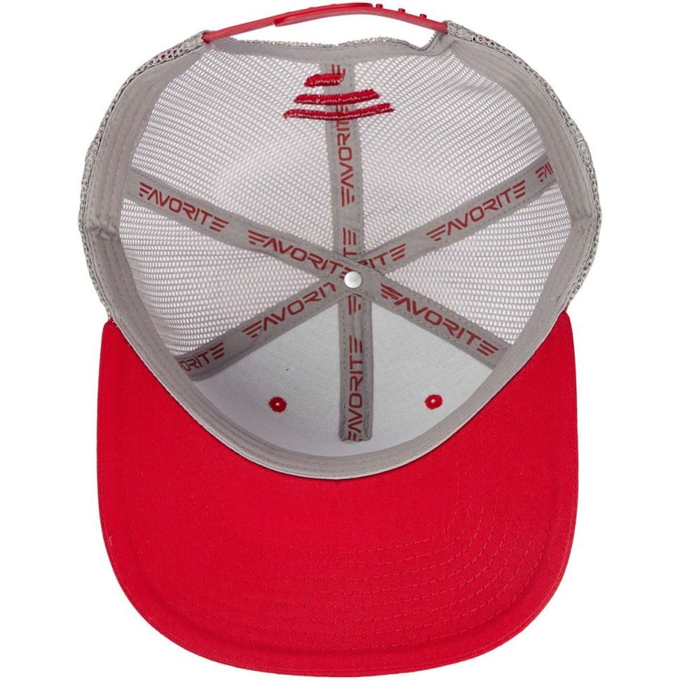 Кепка Favorite Perch Gray/Red 58