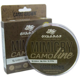 Леска монофильная Aydahar 3D Nylon Normal Quality 150m Camo brown