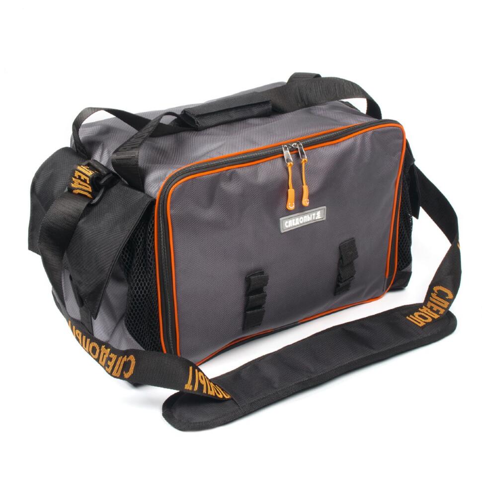 Сумка рыболовная Следопыт Lure Bag XL 40х28х24 цв. серый (без коробок)