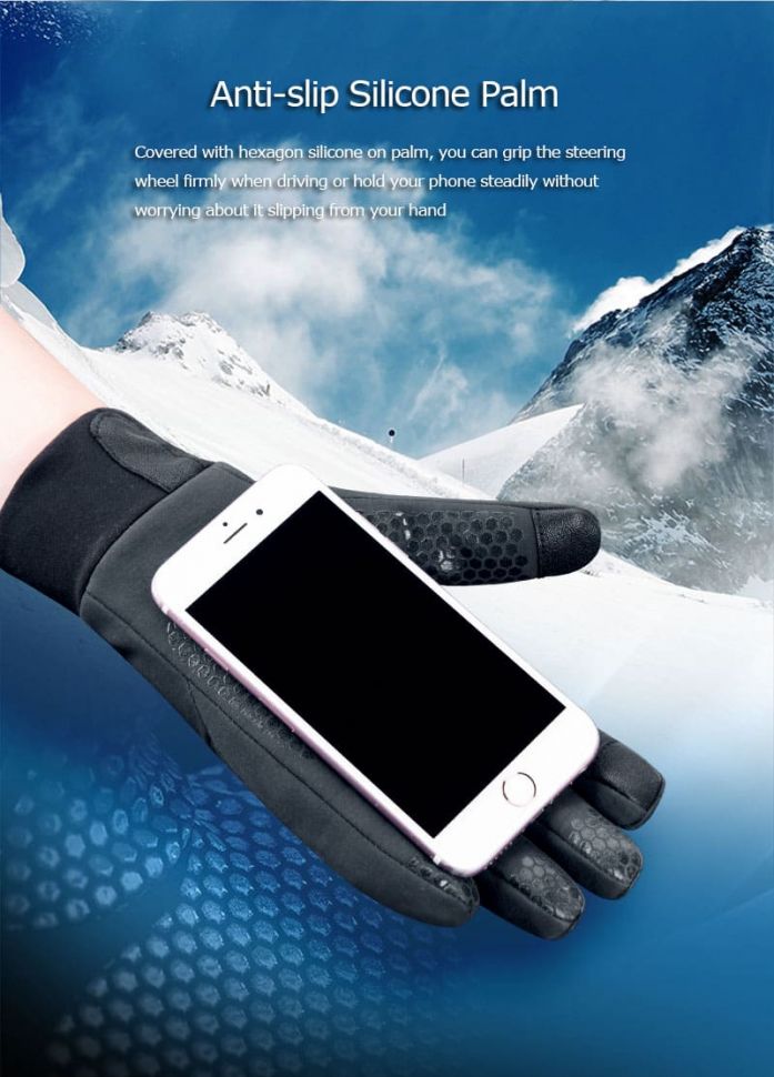 Перчатки Naturehike GL05 water repellent soft glove NH19S005-T